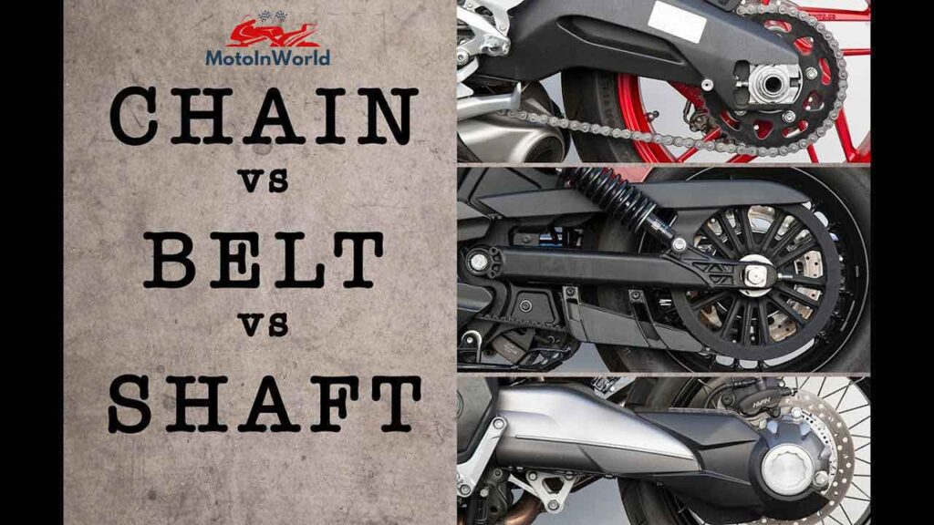 Chain vs Belt vs Shaft Drive: Which One to Choose for Your Motorcycle?