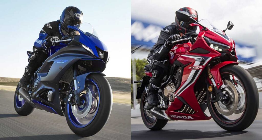 Yamaha R7 vs Honda CBR650R: A Detailed Comparison of Specs and Features