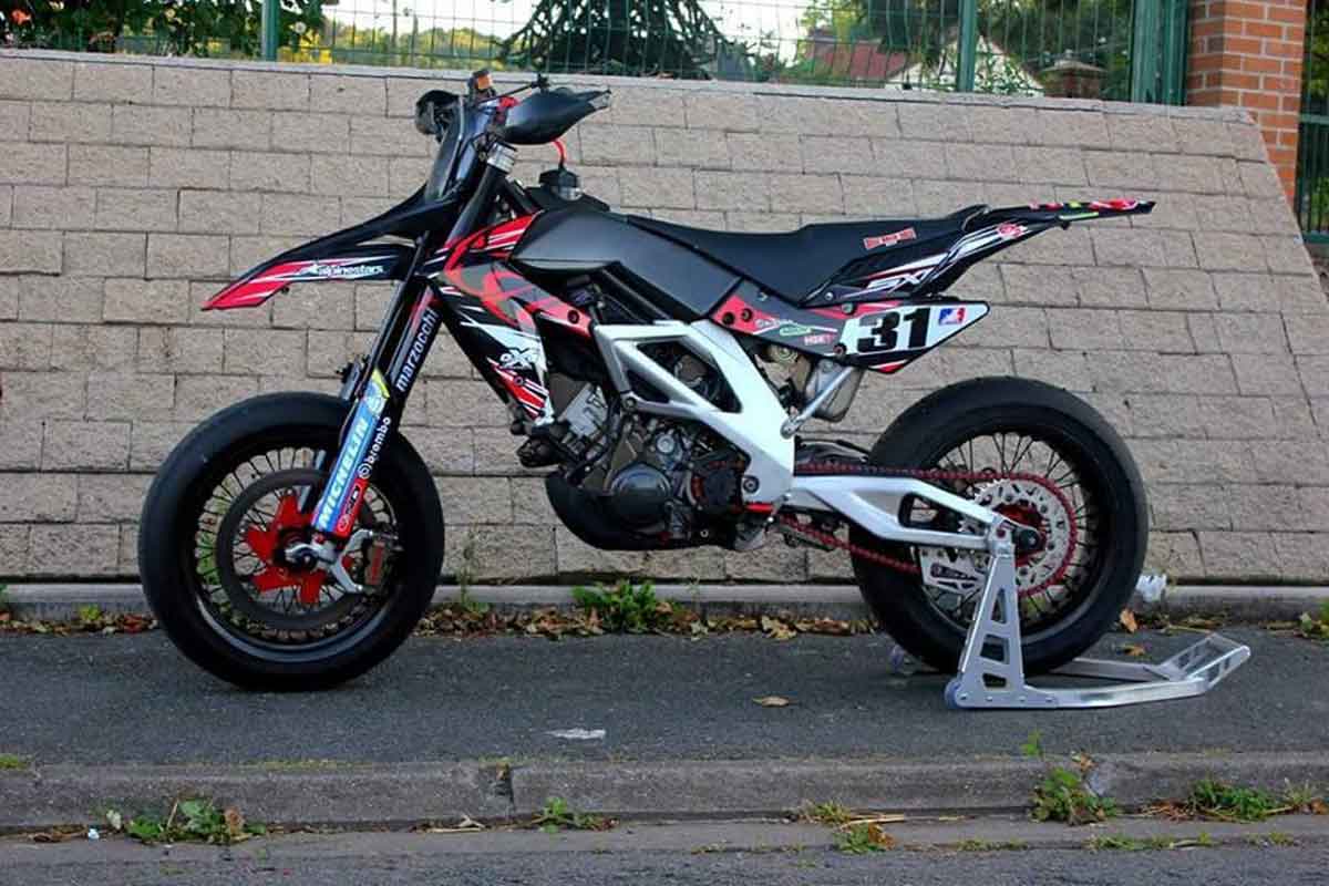 A Review of the Aprilia SXV 550 Unleashing Power and Precision moto