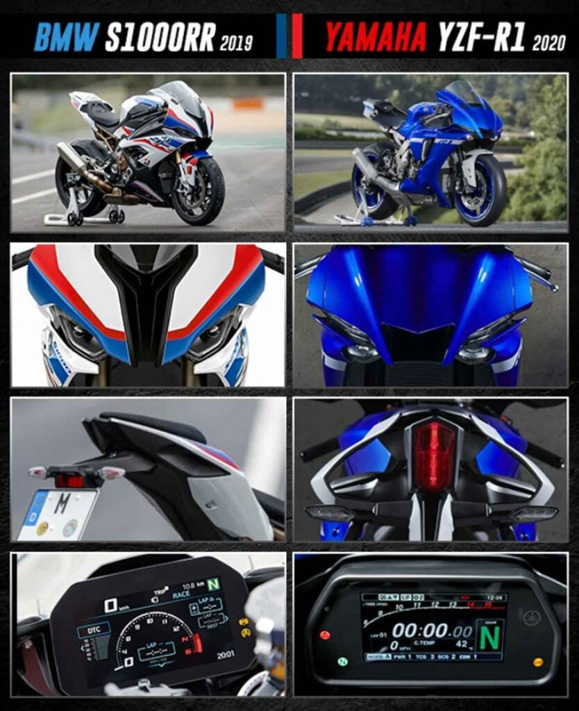 BMW S1000RR vs Yamaha R1: A Head-to-Head Comparison - moto in world
